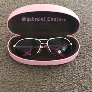Juicy Couture aviator sunglasses